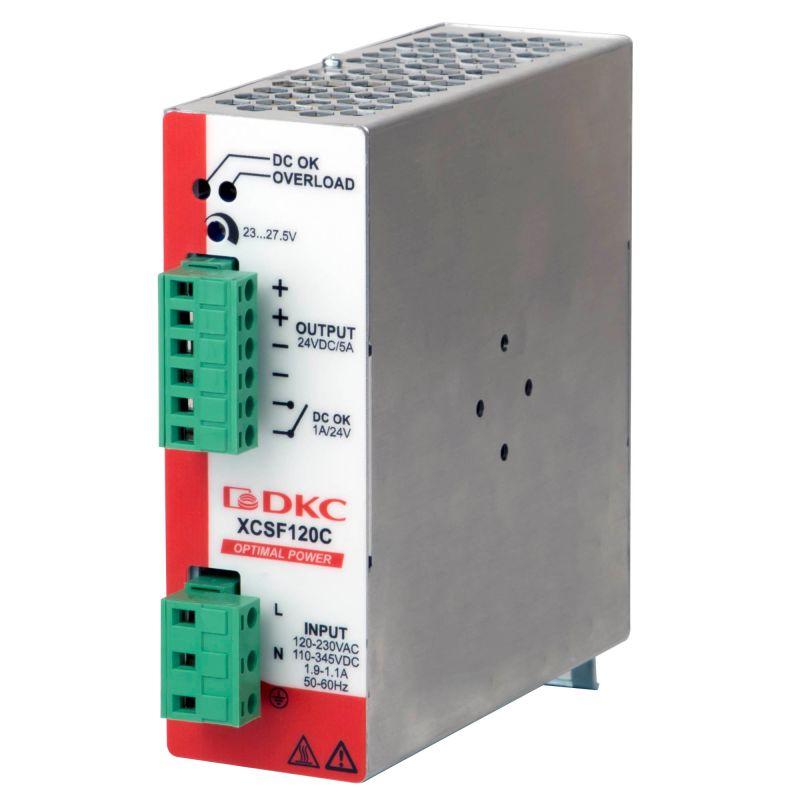 источник питания optimal power 1ф 120вт 2.5а 48в с oring диодом dkc xcsf120dp от BTSprom.by
