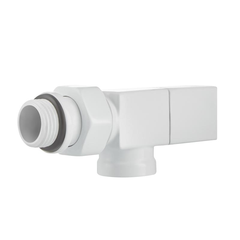  Набор дизайн-вентилей CUBE осевой 1/2дюйм бел. Royal Thermo НС-1422572 фото в каталоге от BTSprom.by