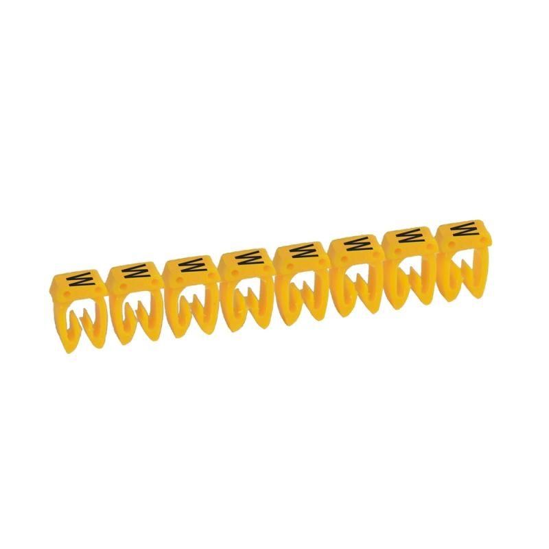 маркер каб. 0.15-0.5кв.мм cab3 "w" черн. на желт. фоне (уп.300шт) leg 038132 от BTSprom.by