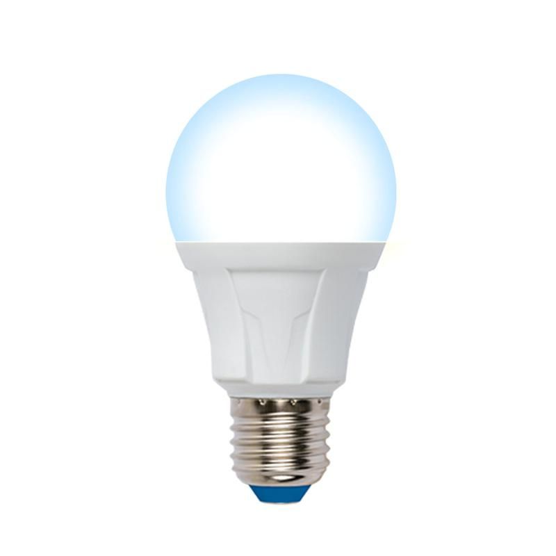 лампа светодиодная led-a60 12w/6500k/e27/fr/dim plp01wh яркая 12вт матовая 6500к холод. бел. e27 диммир. (упак. картон) uniel ul-00004288 от BTSprom.by