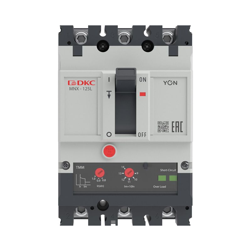  Выключатель автоматический 3P 100А 70кА pro MNX125L при AC415V расцепитель TMM YON MNX125L3PTMM0100 фото в каталоге от BTSprom.by