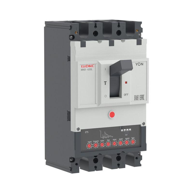выключатель автоматический в литом корпусе yon pro mnx630l 3p 630а 70ка при ac415v расц. ets yon mnx630l3pets0630 от BTSprom.by
