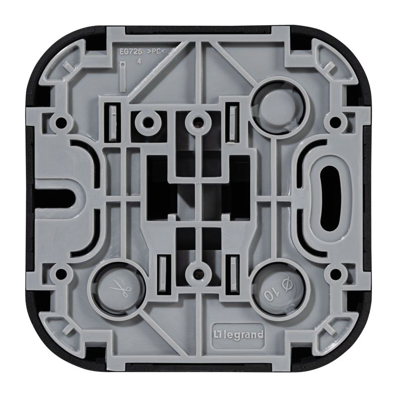  Выключатель 1-кл. ОП Quteo 10А IP20 10AX черн. матов. IEK 782471 фото в каталоге от BTSprom.by