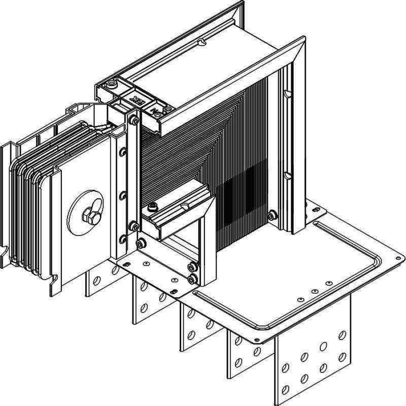 секция фланцевая вверх тип1 3200а al 3l+n+1/2pe ip55 тран. iek lb-3200a5-35-f-fu1 от BTSprom.by