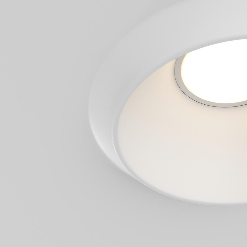  Светильник Gyps Modern 2х10Вт GU10 встраив. Maytoni DL124-GU10-02-TRS-W фото в каталоге от BTSprom.by