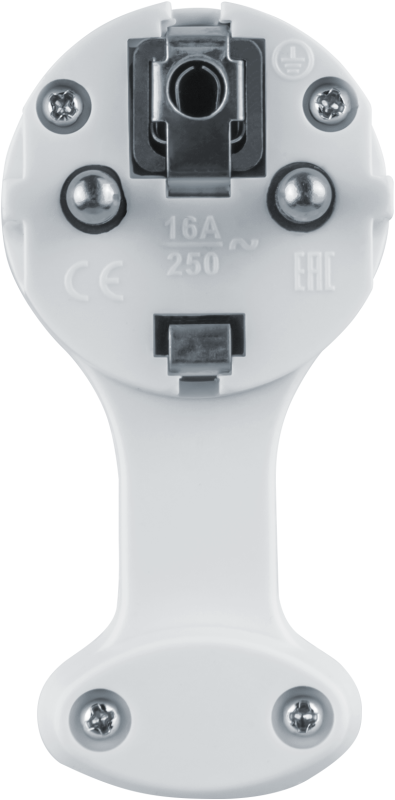  Вилка плоская 61 365 NCA-PL06-16A-E-WH с заземл. бел. Navigator 61365 фото в каталоге от BTSprom.by