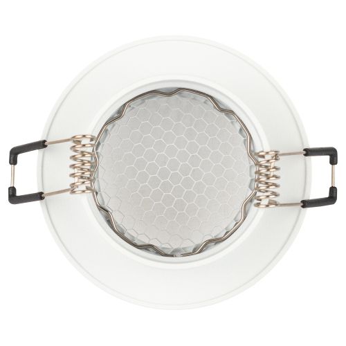  Светильник KL109 MR16 GU5.3 встраив. алюм. WH/SL бел./серебро матов. ЭРА Б0061829 фото в каталоге от BTSprom.by