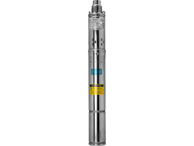 насос скважинный винтовой dgm bp-75w (750 вт, 25 л/мин (1,5 м3/ч), 100 м выс. напора, винтовой, диам. корп. 3"/ 7,62 см) dg4310-3 от BTSprom.by