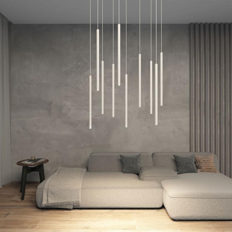  Светильник 5Вт 4000К IP20 подвесной со встроен. светодиодом алюм. бел. DENKIRS 680444 фото в каталоге от BTSprom.by