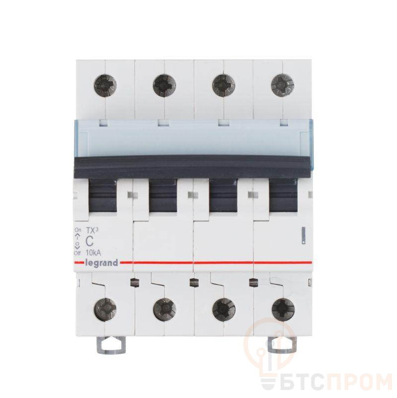 Выключатель автоматический модульный 4п B 63А 6кА TX3 6000 4мод. 400В Leg 404020 фото в каталоге от BTSprom.by  Выключатель автоматический модульный 4п B 63А 6кА TX3 6000 4мод. 400В Leg 404020 фото в каталоге от BTSprom.by