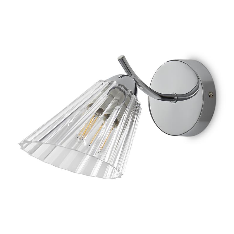  Светильник Faber 40Вт E14х1 IP20 бра настен. Freya FR5423WL-01CH фото в каталоге от BTSprom.by