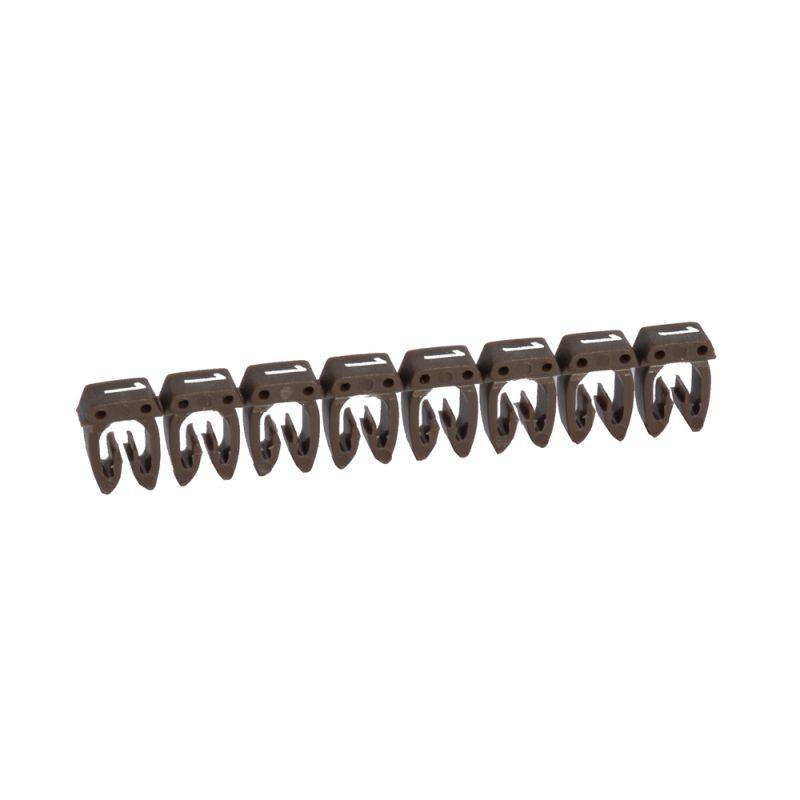 маркер каб. 4.0-6.0кв.мм cab3 "1" корич. (уп.800шт) leg 038231 от BTSprom.by