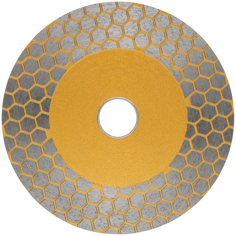  Диск отрезной/шлифовальный алмазный 125х1.7х25х22.2мм сухая и влажная резка FIT 37441 фото в каталоге от BTSprom.by