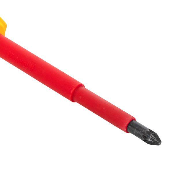  Отвертка PZ2х100мм Master 1000В Basic EKF pz-2-100-mas-in фото в каталоге от BTSprom.by