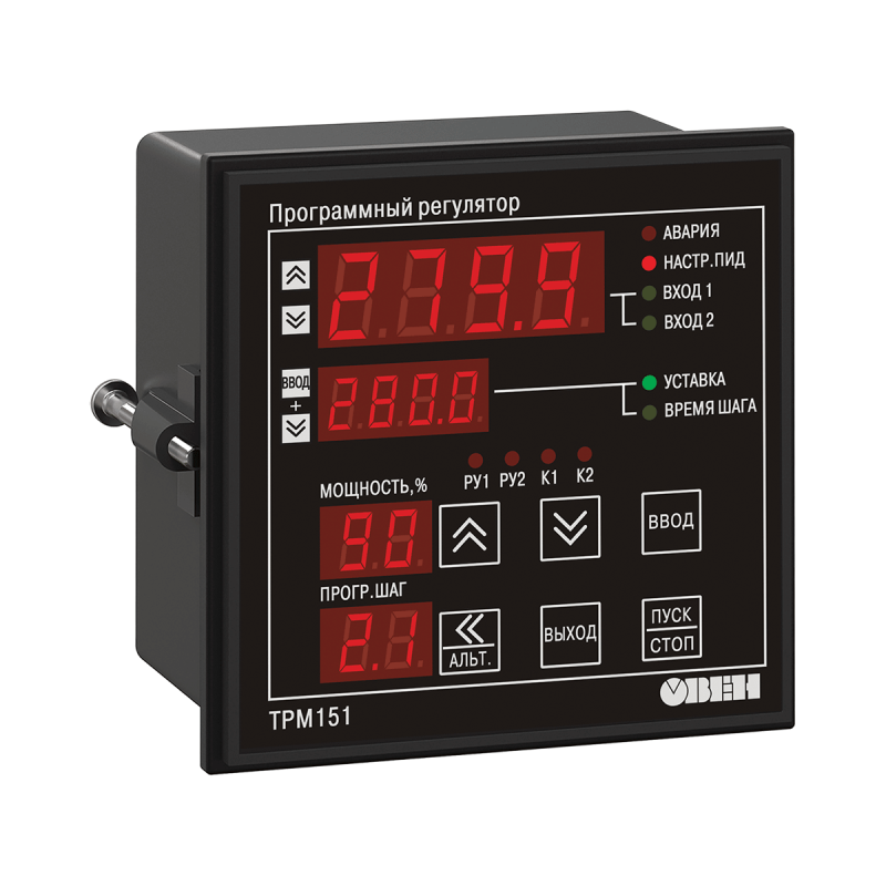 измеритель пид-регулятор универсальный программный трм151-щ1.уу.01 овен 8225 от BTSprom.by