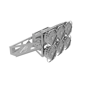 прожектор светодиодный airqub sport tv 420вт 5700к 30град. dmx-rdm varton v1-p0-702x3-04r02-6542057 от BTSprom.by