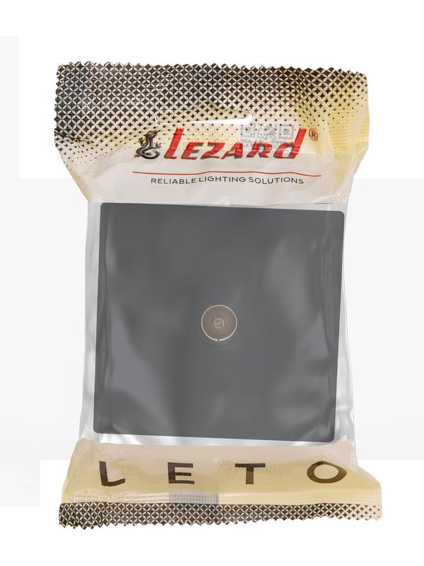 розетка 1-мест. tv leto проходная черн. бархат lezard 752-4200-129 от BTSprom.by