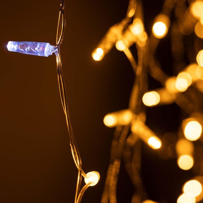 гирлянда светодиодная ard-edge-classic-2400х600-clear-88led-flash yellow 230в 6вт ip65 ardecoled 031184 от BTSprom.by