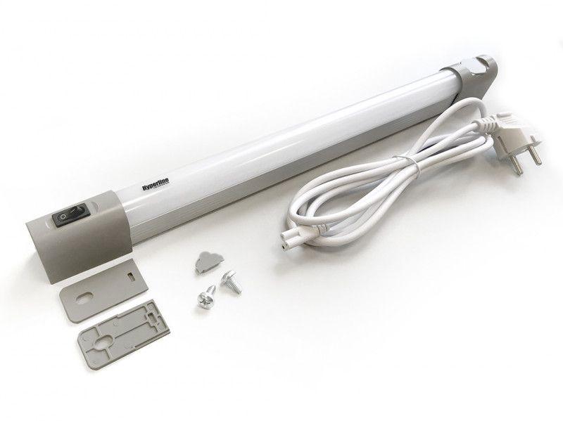 панель осветительная tl19-led-10w-eu 485х31х48мм 19 дюйм led 10вт 110/220в 19дюйм+ магнитное крепление 2м евровилка hyperline 441614 от BTSprom.by
