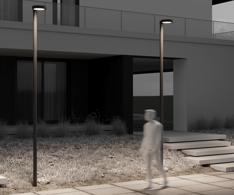  Светильник Dion 50Вт 3000К IP65 парковый Maytoni O472H-L50GF3K фото в каталоге от BTSprom.by