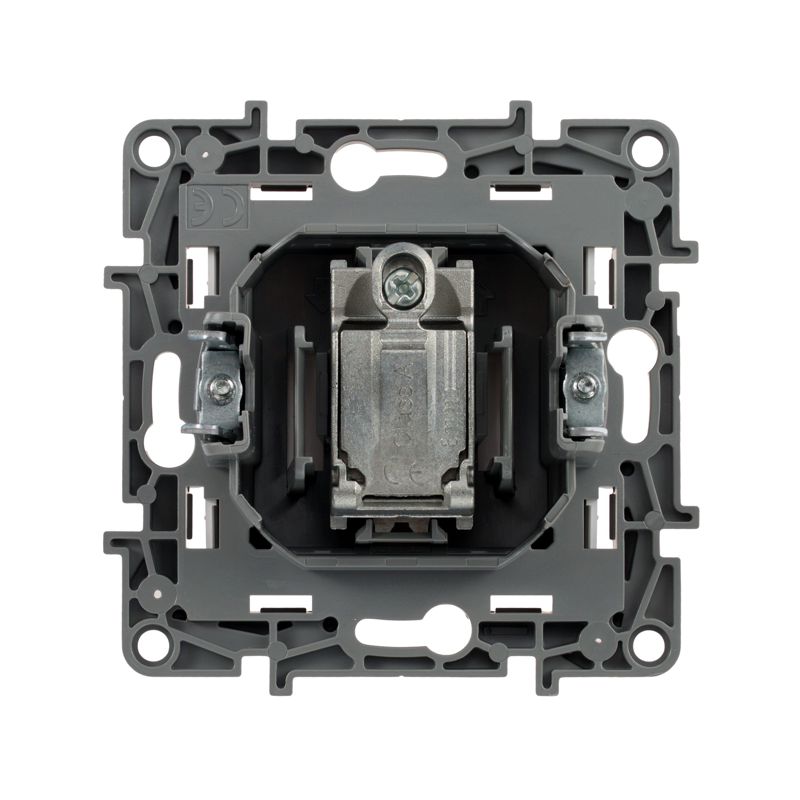  Розетка телевизионная TV СП Etika 2дБ 0-2400МГц с топологией "звезда" механизм бел. IEK 672251 фото в каталоге от BTSprom.by