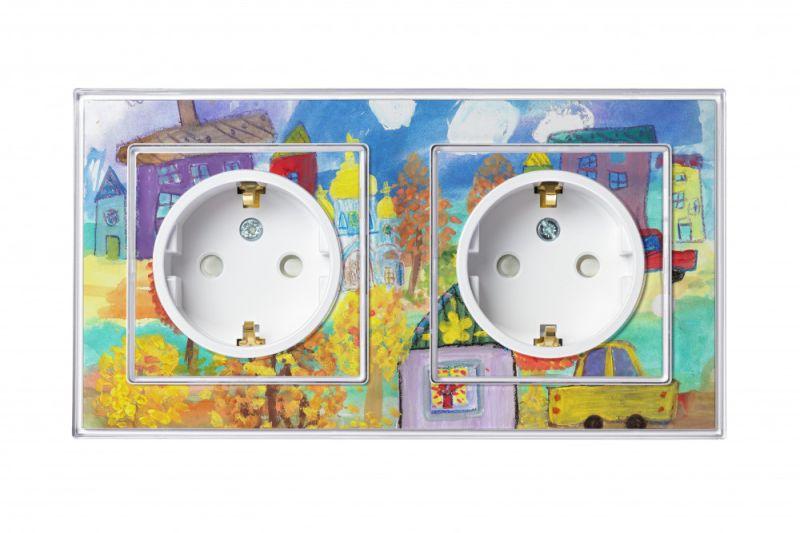  Розетка 1-м СП AtlasDesign Art 16А IP20 с заземл. защ. шторки механизм бел. SE ATN200145 фото в каталоге от BTSprom.by