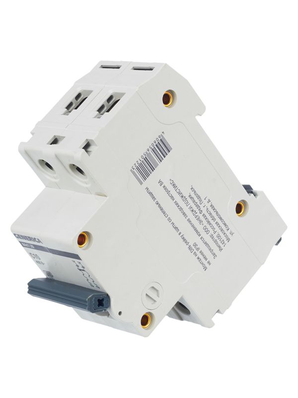  Выключатель автоматический модульный 2п C 10А 4.5кА ВА47-29 GENERICA MVA25-2-010-C фото в каталоге от BTSprom.by