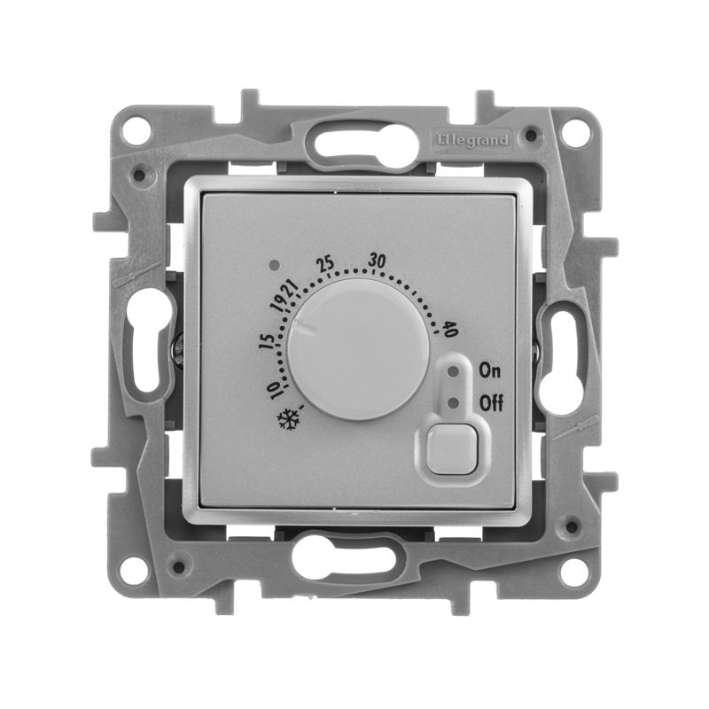  Механизм термостата СП Etika с внешн. датчиком для тепл. полов алюм. IEK 672430 фото в каталоге от BTSprom.by