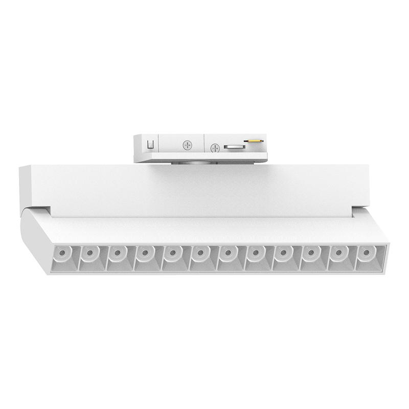 светильник светодиодный трековый на шинопровод 12вт 1080лм 4000к 30град. бел. al139 lensfold feron 51715 от BTSprom.by