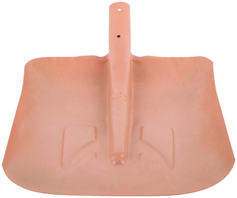  Лопата для уборки снега тротуарная 340х385мм без черенка сталь КУРС 68121 фото в каталоге от BTSprom.by