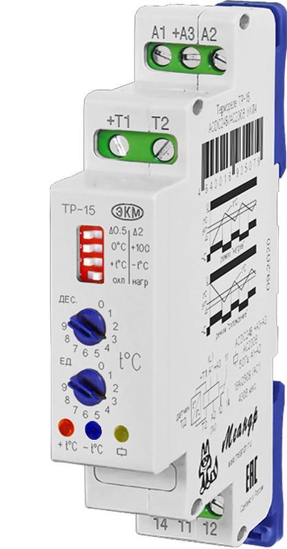 реле температурное тр-15 acdc24b/ac230b ухл4 без датчика (спец.) меандр a8302-16935079 от BTSprom.by
