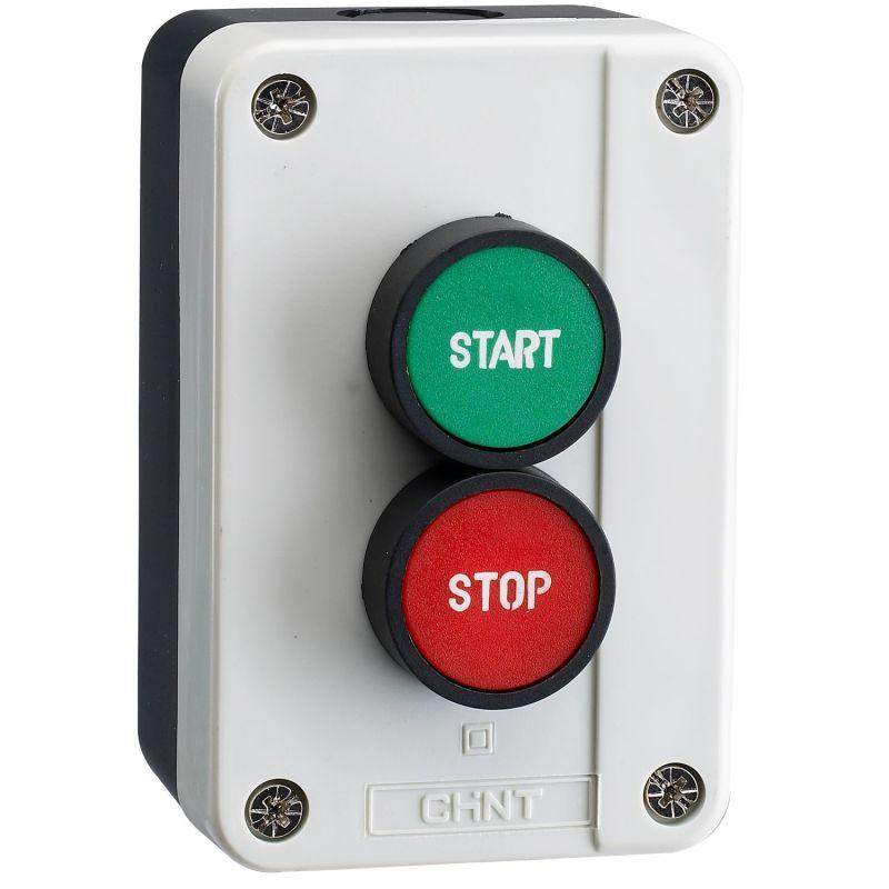 пост кнопочный np2-b215 1но+1нз (r) chint 573940 от BTSprom.by
