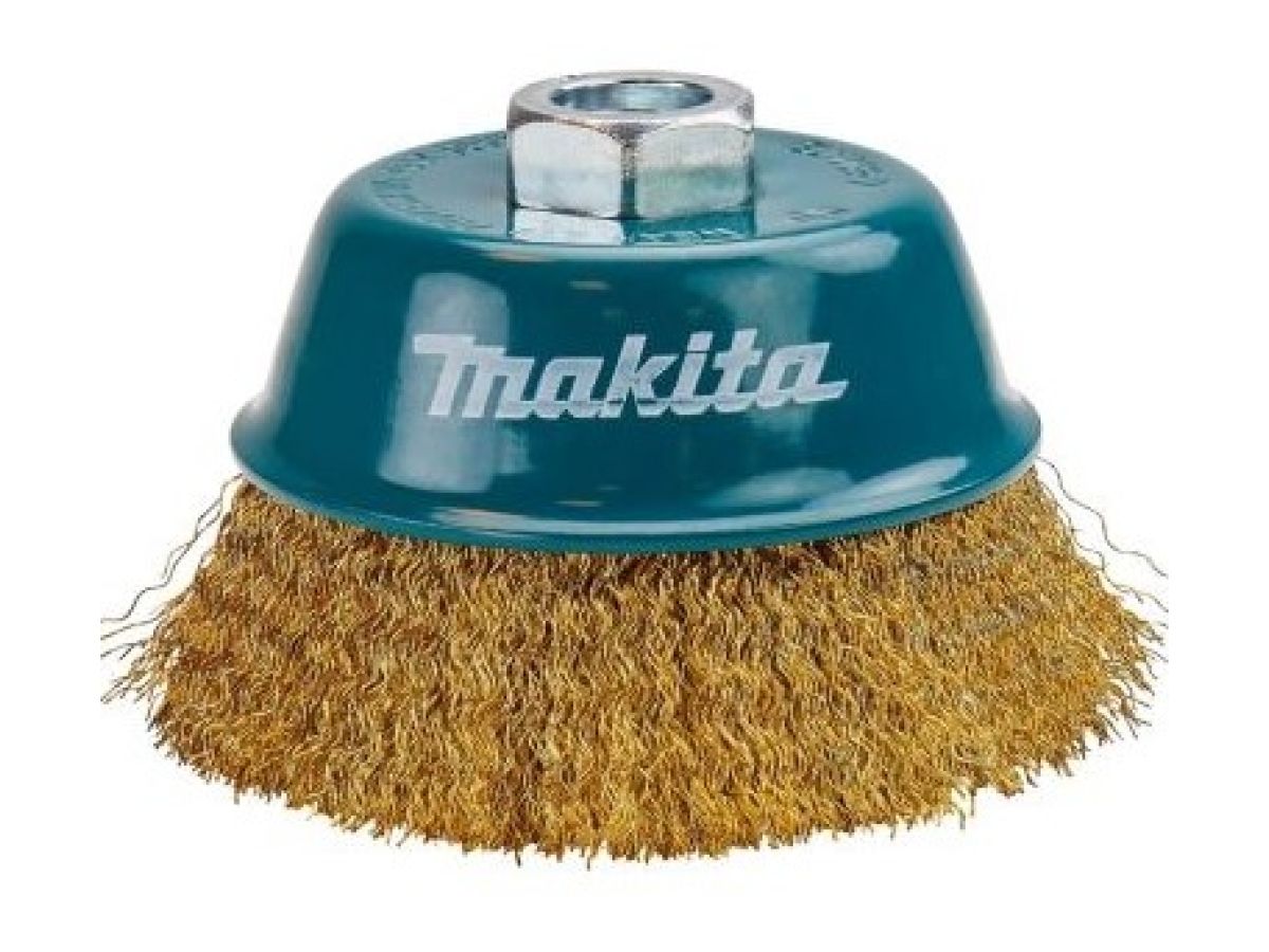 щетка д/шлиф.маш. проволочная, чашечная 100мм / м14 makita d-39805 от BTSprom.by