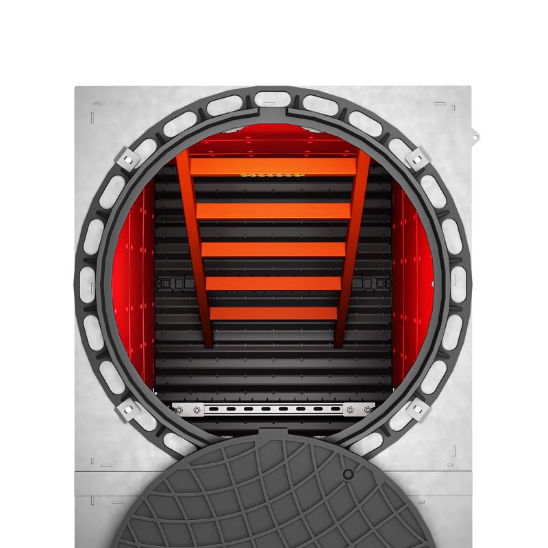  Лестница диэлектрическая H=1.5м стеклопластик. DKC SDF1542 фото в каталоге от BTSprom.by