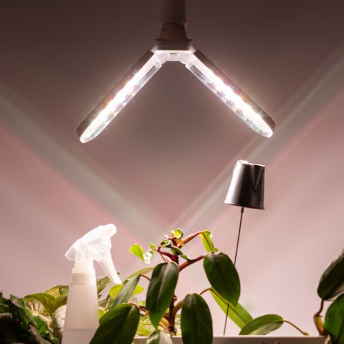 Лампа светодиодная GREEN LINE ФИТО-20W-PFR-E27-GR 20Вт E27 для растений 2-х лепестковая полного спектра Эра Б0064520 фото в каталоге от BTSprom.by