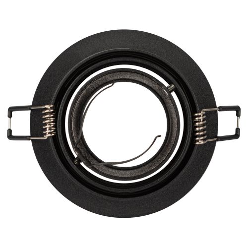  Светильник встраиваемый алюм. KL84 BK MR16/GU5.3 черн. Эра Б0054347 фото в каталоге от BTSprom.by