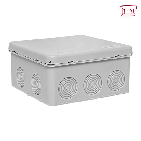  Коробка распределительная КМР-030-035 100х100х50 IP54 с крышкой для прямого монтажа без мембранных вводов сер. EKF plc-kmr-030-034 фото в каталоге от BTSprom.by