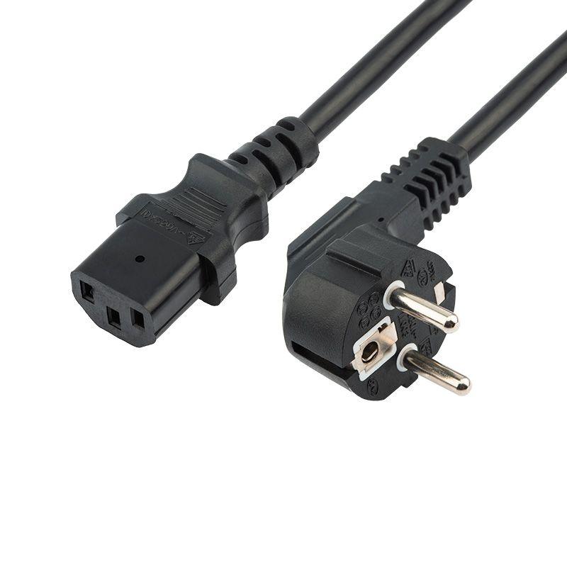 шнур сетевой сее 7/7 (schuko) - iec 320 c13 3х0.75кв.мм 6а 0.6м rexant 04-2731 от BTSprom.by