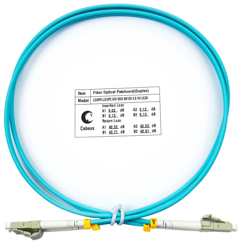 шнур оптический fop-50-lc-lc-1м duplex lc-lc 50/125мм om3 1м lszh cabeus 7336c от BTSprom.by