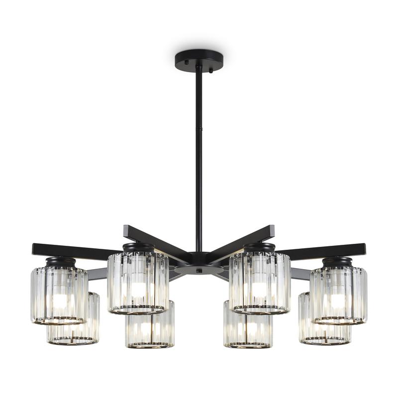  Люстра Ferrera 320Вт E27х8 IP20 Freya FR5474PL-08B фото в каталоге от BTSprom.by