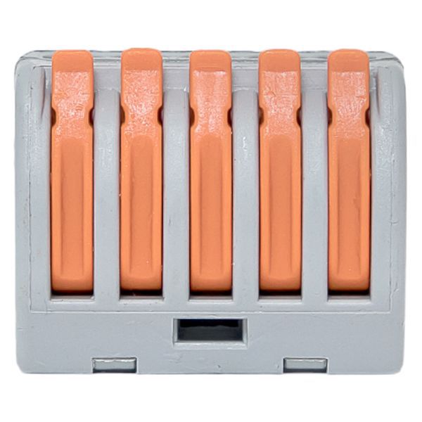  Клемма строительно-монтажная СМК 222-415 с рычагом 5 отверстий (блист.20шт) PROxima EKF plc-smk-415b-20 фото в каталоге от BTSprom.by