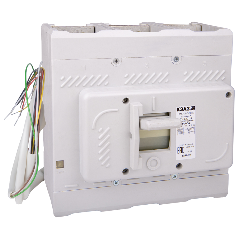 выключатель автоматический 3п 400а 4000im 40ка ва57-39-341316 ухл3 690в ac рмн=24в ac кэаз 109942 от BTSprom.by