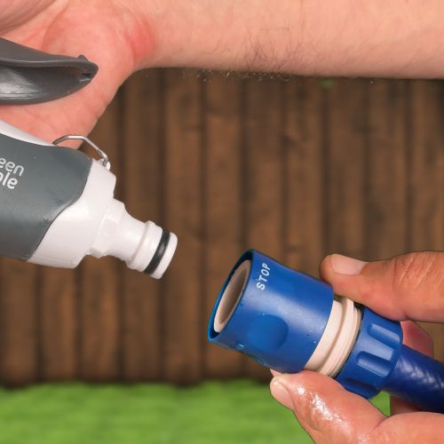  Пистолет-распылитель 4 улучш. реж. пластик. (12/48) Green Apple Б0003095 фото в каталоге от BTSprom.by