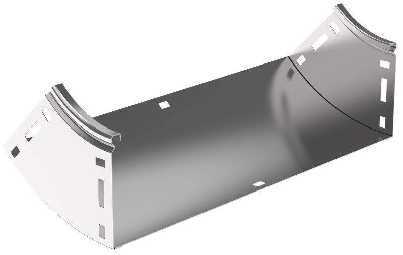 Угол для лотка плавный 45град. 400х100 В10 ESCA IEK CPV51-0-45-100-400 от BTSprom.by