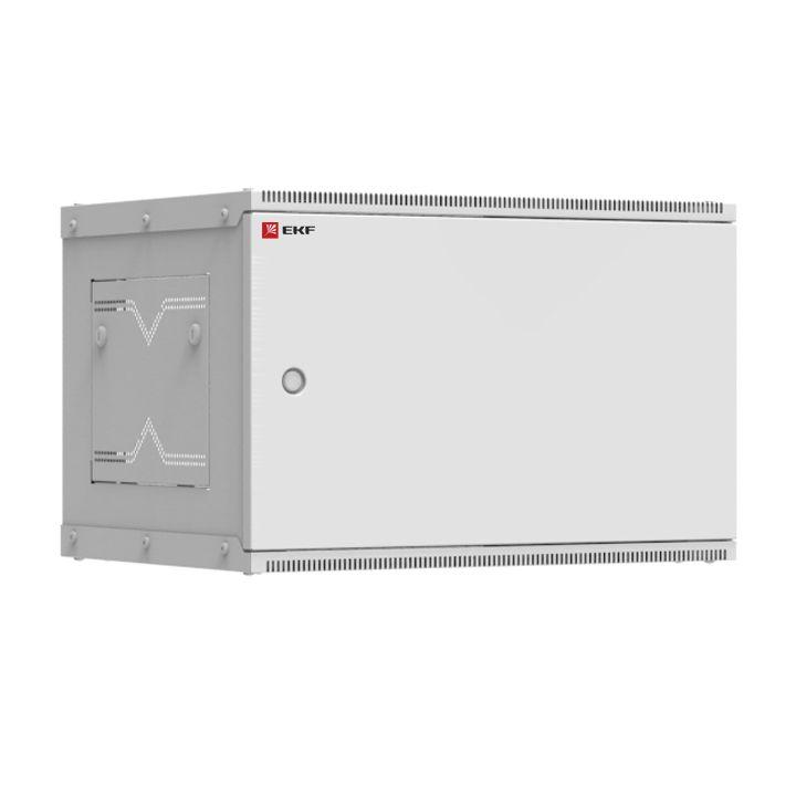 шкаф телекоммуникационный astra a 6u 600х450 настенный разборный дверь металл proxima ekf itb6m450d от BTSprom.by