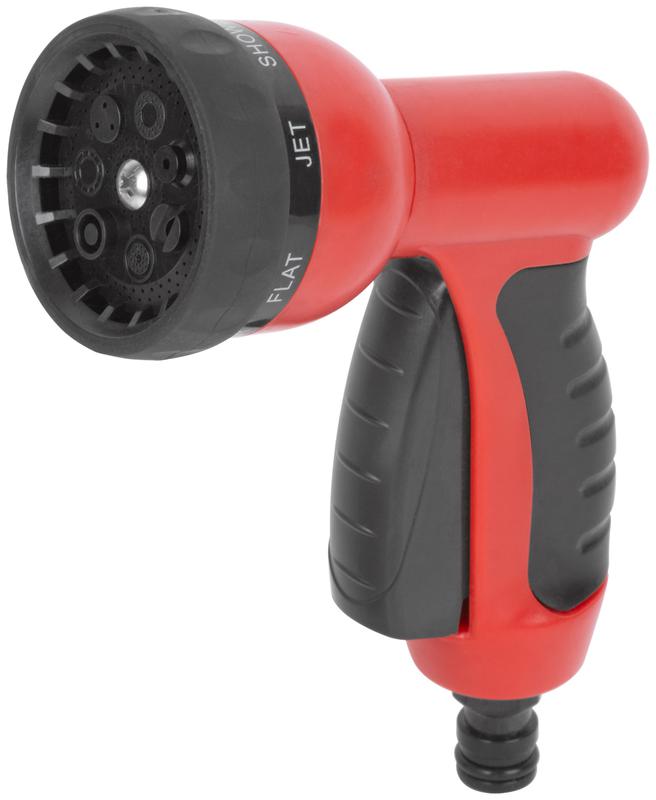  Пистолет для полива 7 режимов курок спереди КУРС 76359 фото в каталоге от BTSprom.by