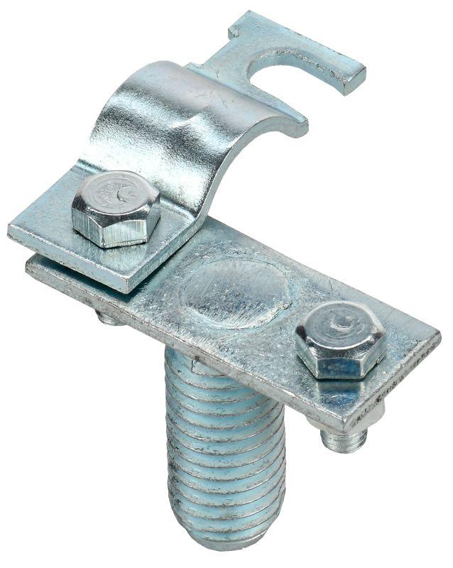 держатель пров. кругл. 8-10мм на изол. штангу оцинк. сталь iek zis10d-sh-04-18 от BTSprom.by