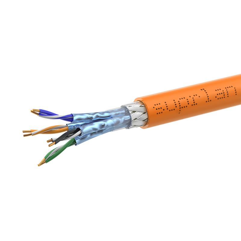 кабель витая пара six s/ftp 6a 4x2xawg23 cu lszh нг(а)-hf in. 500м (м) suprlan 01-1406-5 от BTSprom.by