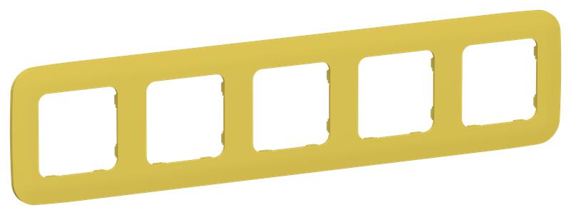 рамка 5-м сп flite ру-5-а-флжк желт. карри iek fi-m52-31-20-k44 от BTSprom.by