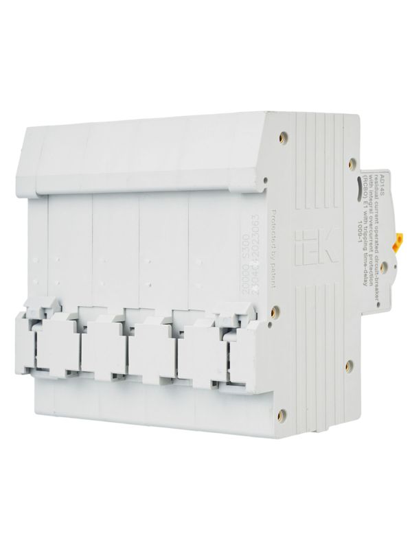  Выключатель автоматический дифференциального тока селективный 4п 63А 300мА тип AC АД14S KARAT IEK MAD13-4-063-C-300 фото в каталоге от BTSprom.by